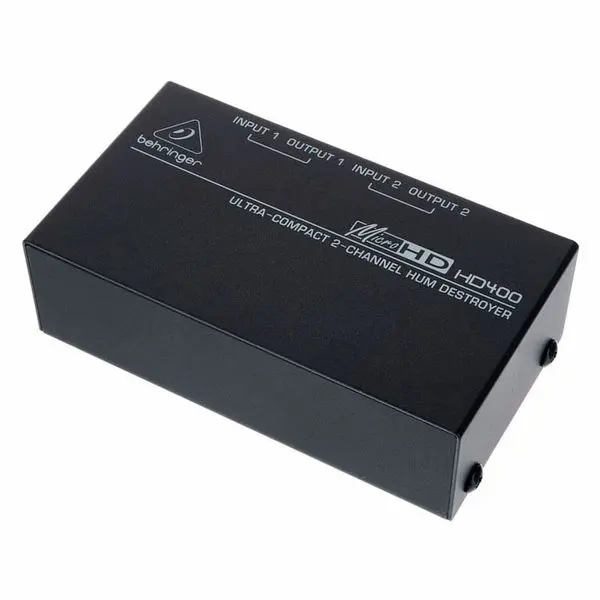 HD400.webp Behringer MicroHD HD400 2-channel Hum Destroyer - Image 1