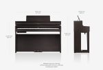 Roland HP704-WH Digital Piano (White) - Image 2