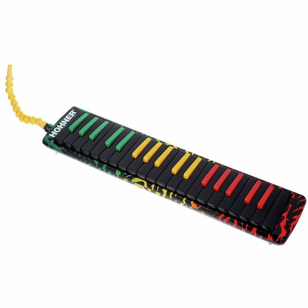 Hohner-Airboard-37-Keys-Rasta-Print-Melodica-with-Gig-Bag-and-Mouthpiece3.jpg Hohner Airboard 37 Keys Rasta Print Melodica with Gig Bag and Mouthpiece - Image 1