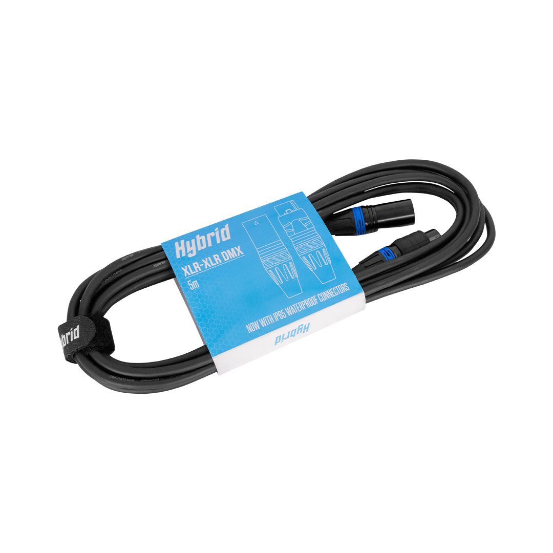 Hybrid-XLR-XLR-DMX-5m-Cable.jpg Hybrid XLR-XLR DMX 5m Cable - Image 1