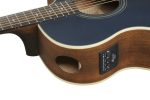 Ibanez AE100 Acoustic-electric Guitar - Dark Tide Blue Flat - Image 4