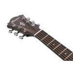 Ibanez AE100 Acoustic-electric Guitar - Dark Tide Blue Flat - Image 9