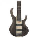 Ibanez BTB Standard BTB606 6-string Bass Guitar - Transparent Gray Flat