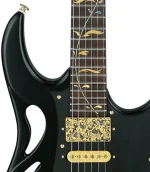 Ibanez Steve Vai Signature PIA3761 Electric Guitar - Onyx Black - Image 4