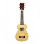 Kala KA-15S-S Spruce Top Soprano Ukulele – Satin Mahogany