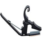 Kyser Short-Cut 3-string Partial Guitar Capo - Black