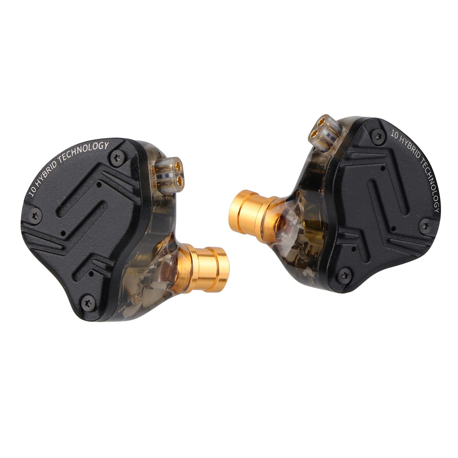 KZ ZS10 Pro X Hybrid Technology Earphones - Stone Black - Marshall