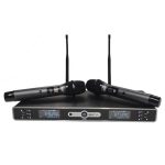 Lane LR-662 - Professional Dual Hand Held Wireless Microphone Set