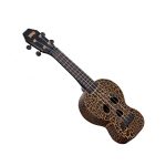 Mahalo Soprano Skull Ukulele – Black