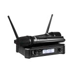 Hybrid U-DV B Dual Handheld Wireless Microphone System