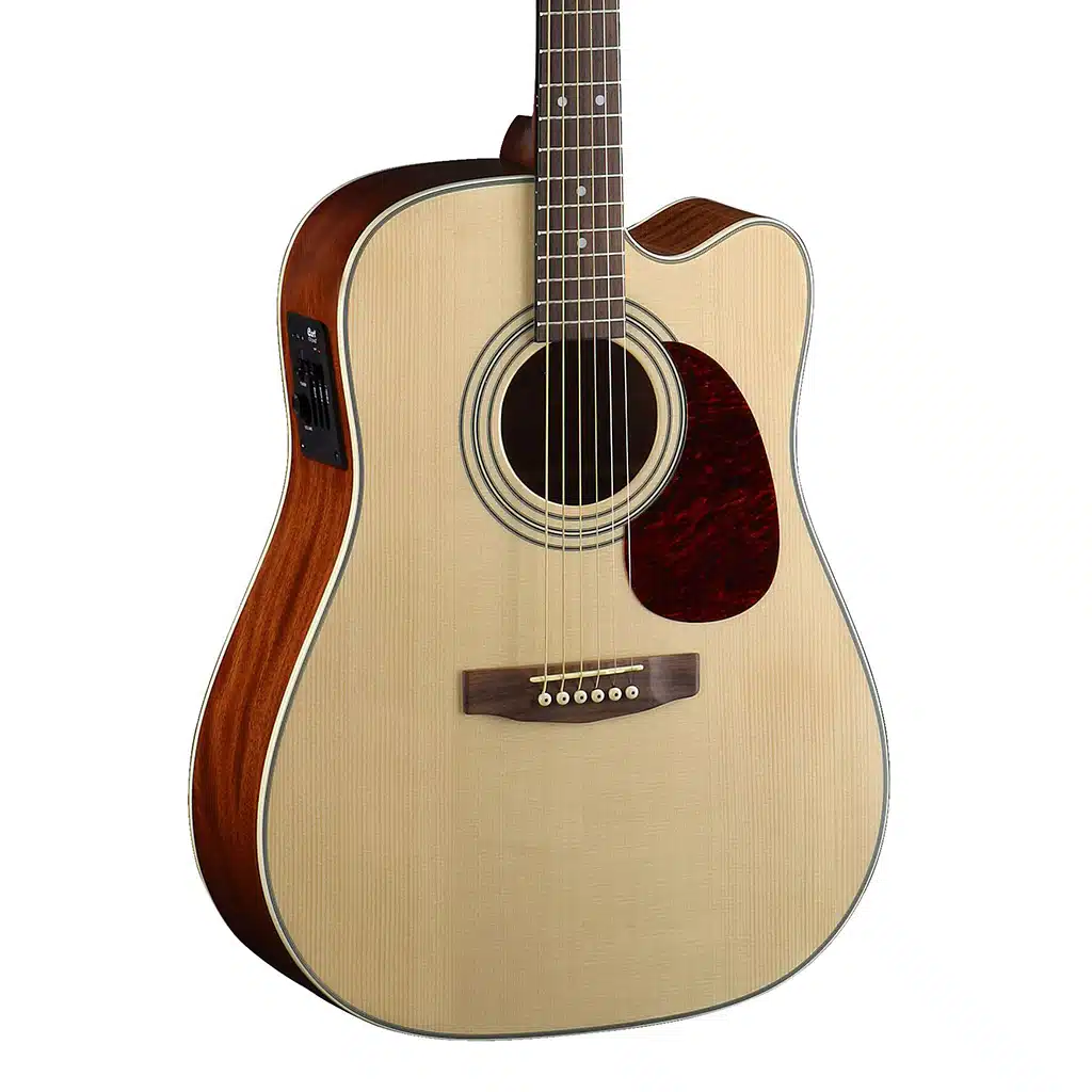 MR500EOP.webp Cort MR500E OP Acoustic-Electric Guitar – Natural - Image 1