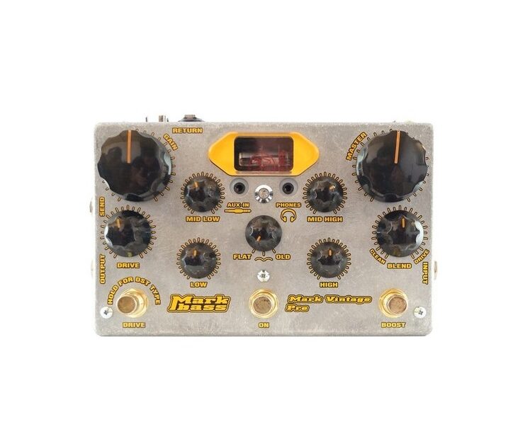 MarkBass - Mark Vintage Preamp Pedal - Marshall Music