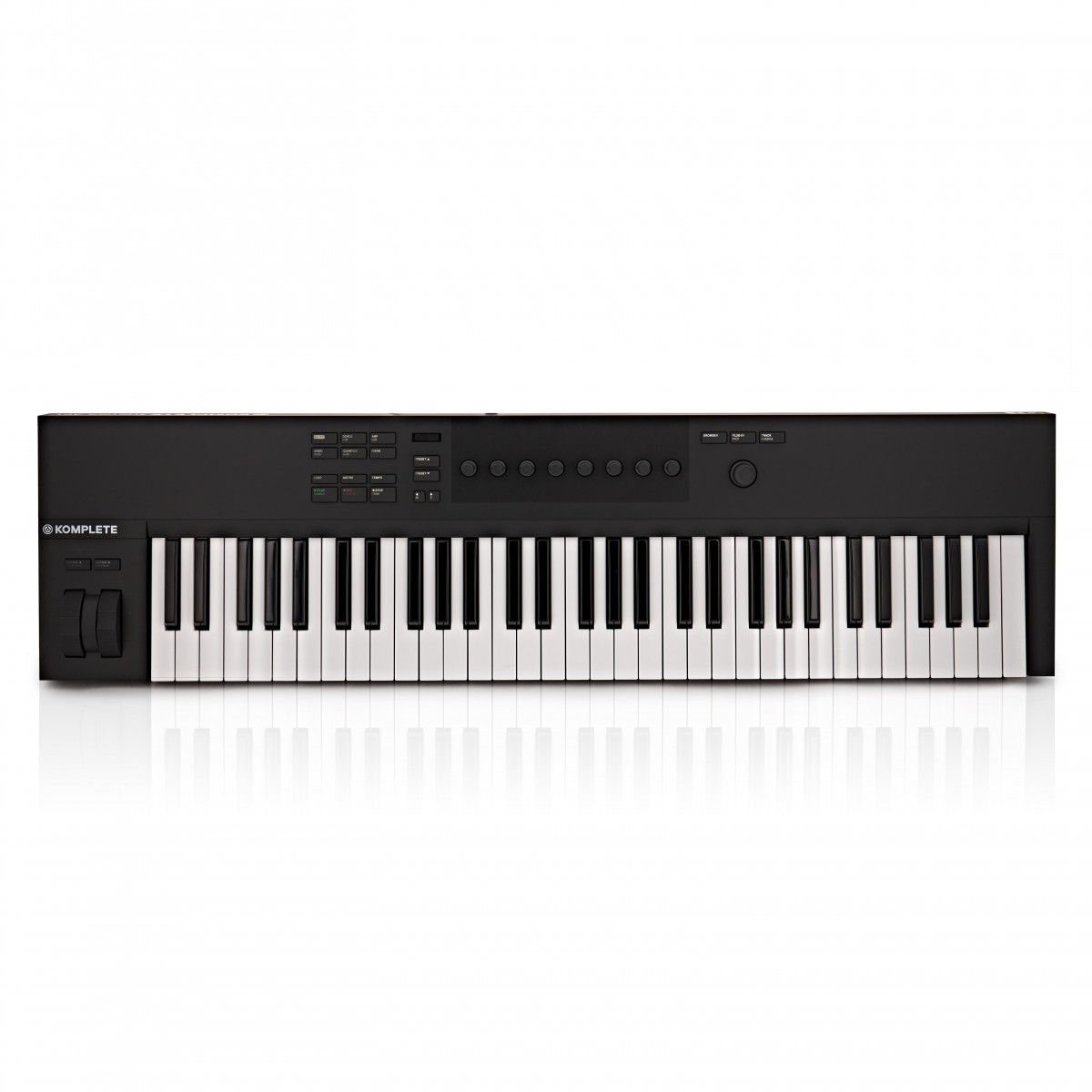 Native-Instruments-Komplete-Kontrol-A61-Keyboard-Controller.jpg Native Instruments Komplete Kontrol A61 Keyboard Controller - Image 1