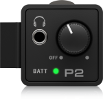 Behringer P2 Ultra-Compact Personal In-Ear Monitor Amplifier - Image 4