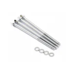 Gibraltar SC-BDKR/L 4-3/8 inch (112mm) Bass Drum Key Tension Rod 4 Pack