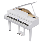 Roland GP-6 Digital Baby Grand Piano - White - Image 4