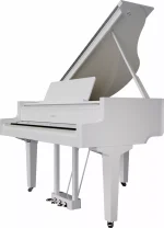Roland GP-9 Digital Grand Piano - Polished White - Image 3