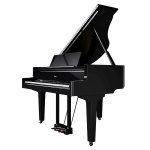 Roland GP-9M Digital Grand Piano - Polished Ebony