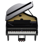 Roland GP-9M Digital Grand Piano - Polished Ebony - Image 7