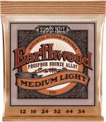 Ernie Ball Earthwood Phosphor Bronze Acoustic Guitar Strings – (12-54)