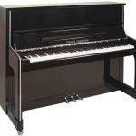 Sandner Upright Piano Black Satin SP210B