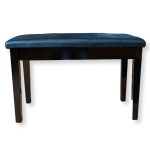 Sandner SPB12BK Piano Bench - Polished Black, Straight Legs - Image 3