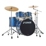 Sonor AQX Stage Drum Set - Blue Ocean Sparkle