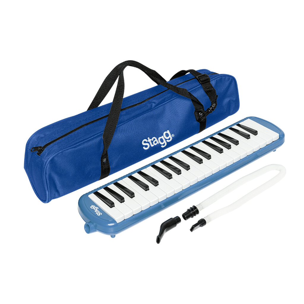 Stagg-37-Key-Plastic-Melodica-–-Blue.webp Stagg 37-Key Plastic Melodica – Blue - Image 1
