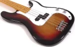 SX SPB-57 4-String Precision Bass 3 Tone Sunburst - Image 3
