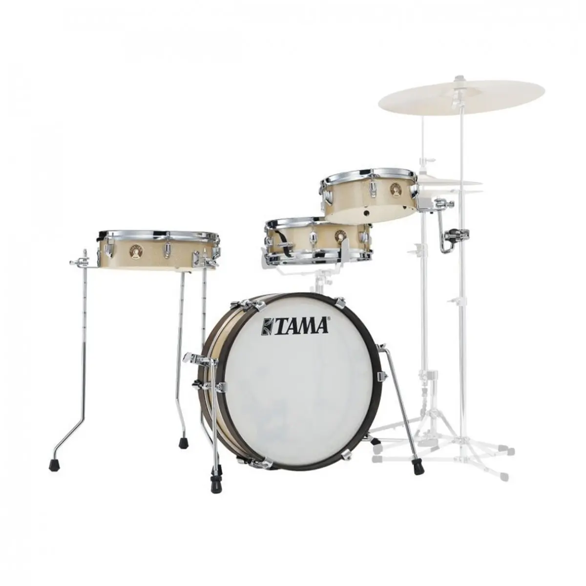 Tama-Club-Jam-Pancake-4-Piece-Shell-Pack-Champagne-Sparkle.webp Tama Club-Jam Pancake 4 Piece Shell Pack - Champagne Sparkle - Image 1