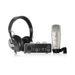 Behringer U-Phoria Studio Recording/Podcasting Bundle