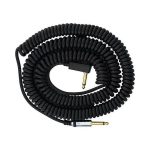 Vox VCC90BK VCC Vintage Straight to Right Angle Coiled Guitar Cable - 29.5 foot Black