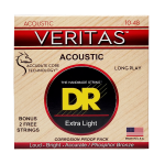 DR Strings Veritas Phosphor Bronze Acoustic Guitar Strings VTA-10 Extra Light 10-48 - Image 3