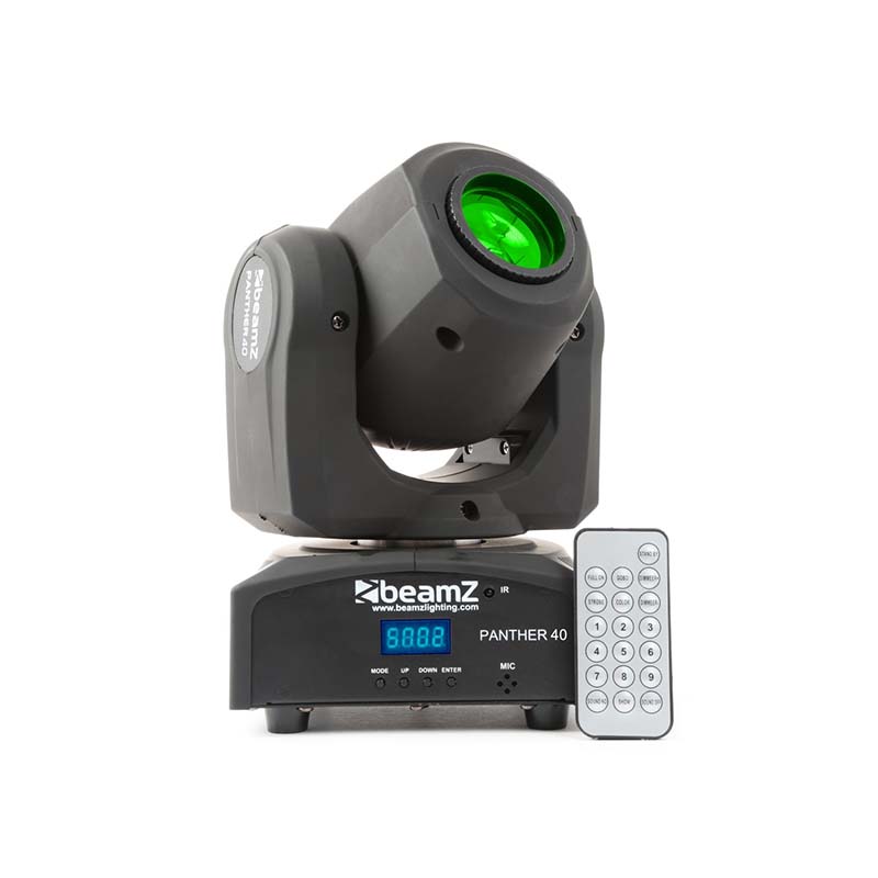 XST-150461B-1.jpg BeamZ Panther 40 Spot Moving Head - Image 1