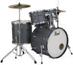 Pearl Roadshow RS525SC/C 5-piece Complete Drum Set with Cymbals - Charcoal Metallic