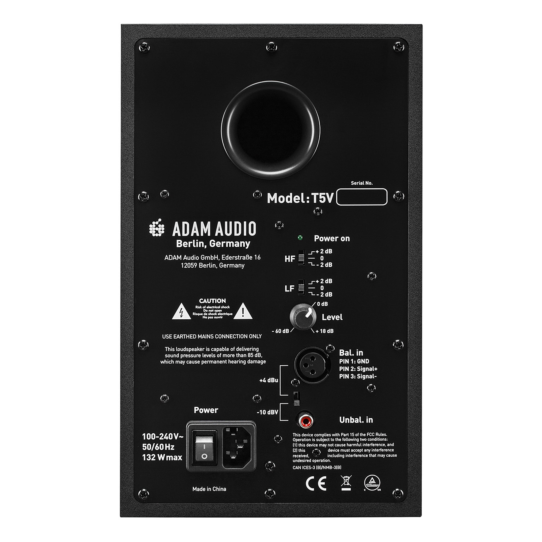 ADAM Audio T5V Two-Way Nearfield Monitor (Each) - Image 3
