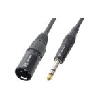 PD Connex 6.3mm Balanced Jack to Male XLR Cable 3m