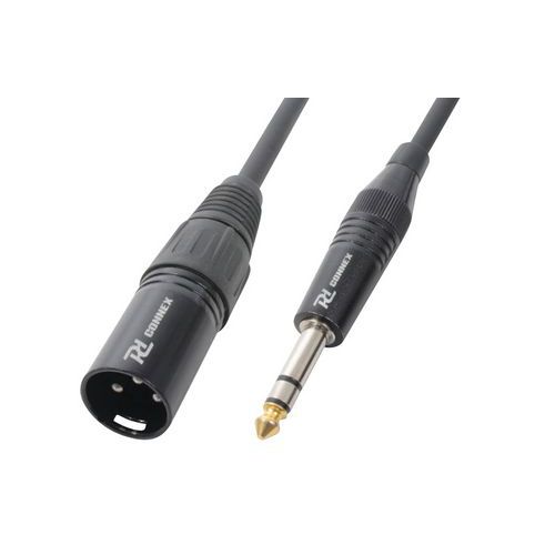 cordon-convertisseur-xlr-male-6-3st-jack-21151014.jpg PD Connex 6.3mm Balanced Jack to Male XLR Cable 3m - Image 1