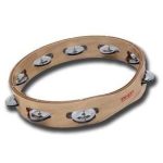 Dixon 10" Maple Tambourine With 8 Jingles