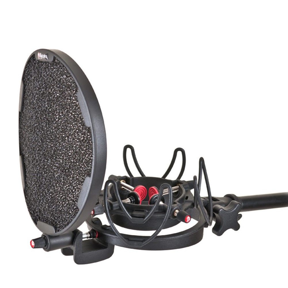 microphone-accessories-rycote-invision-usm-studio-kit-shock-mount-pop-filter-1_2000x-e1623657481490.jpg Rycote InVision USM-L Pop Filter Studio Mount Kit - Image 1