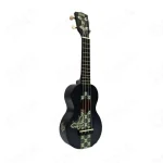 Mahalo Batik Soprano Ukulele Transparent Black