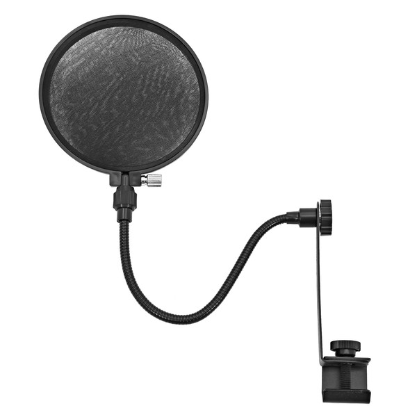 preview-1-1.jpg Quiklok Professional-Grade Nylon Mic Pop Filter - Image 1