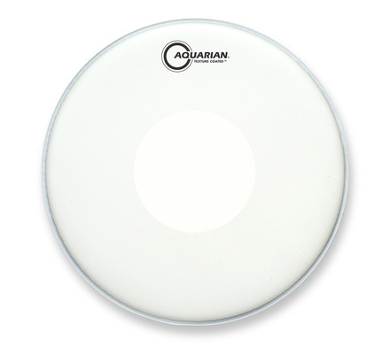t440_94604baa723085d8717c9517be7084ee.jpg Aquarian Texture Coated w/Power-Dot Snare Drum Head - Image 1