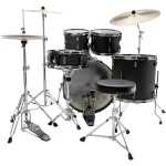 Tama Imperialstar 5 Piece Drum Kit- Blacked Out Black - Image 3