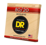 DR Strings Hi-Beam 80/20 Bronze Acoustic Guitar String Set - Custom Light 11-50 - Image 2