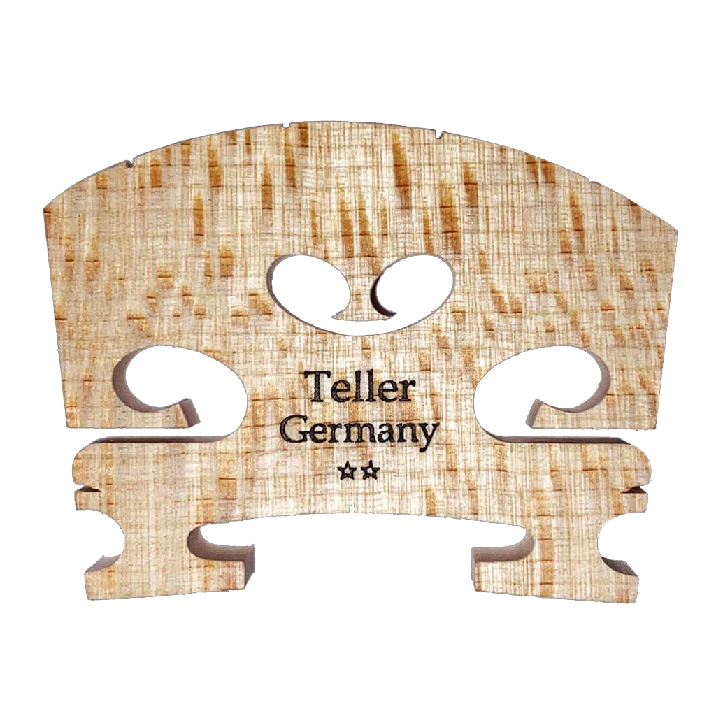 va962.webp Josef Teller Violin Bridge Cut 4/4 (2 Stars) - Image 1