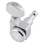 Fender Stratocaster/Telecaster Locking Tuning Machine Set - Polished Chrome - Image 3