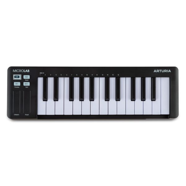 Arturia Microlab MK3 MIDI Controller - Black
