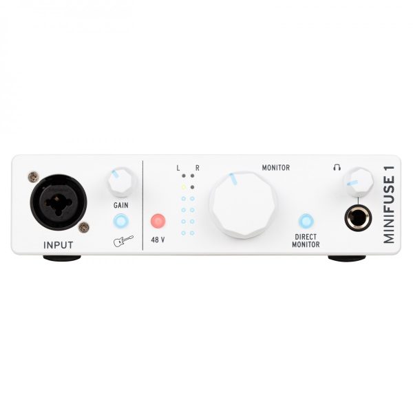 Arturia MiniFuse 1 USB Audio Interface - White