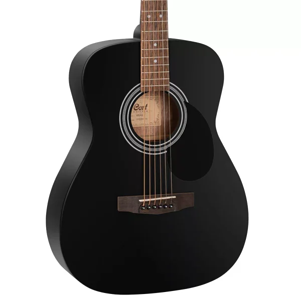 Cort AF510 Acoustic Guitar - Black Satin